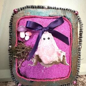 Handmade Mixed Media with Magnetic Strip